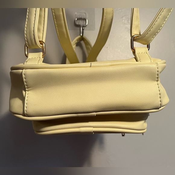 Butter Yellow Mini Backpack - Picture 9 of 12